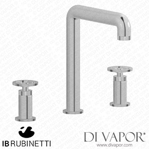 IB Rubinetti B1390SS Bold Three Holes Washbasin Set with Tall Spout Spare Parts