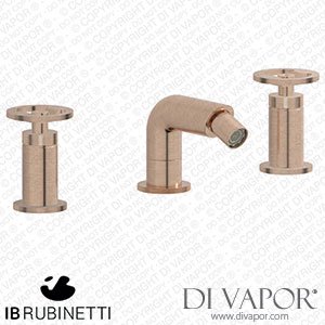 IB Rubinetti B1393SR Bold Three Holes Bidet Set Spare Parts