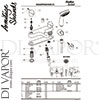 Armitage Shanks B1985AA Mixer Spare Tech Diagram