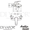 Armitage Shanks B1989AA Mixer Spare Diagram