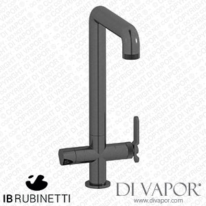 IB Rubinetti B2385CS Puro Bold 4-In-1 Monohole Kitchen Mixer for Running Water and Natural Filtered Water Cold Filtered and Sparkling Filtered Tap Spare Parts