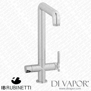 IB Rubinetti B2385SS Puro Bold 4-In-1 Monohole Kitchen Mixer for Running Water and Natural Filtered Water Cold Filtered and Sparkling Filtered Tap Spare Parts