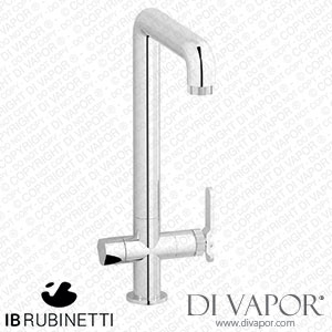 IB Rubinetti B2386CC Puro Bold 2-In-1 Monohole Kitchen Mixer for Running Water and Natural Filtered At Room Temperature Tap Spare Parts