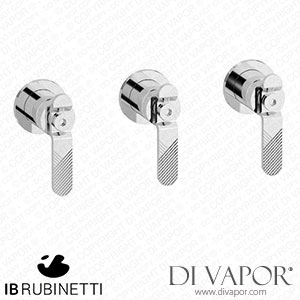 IB Rubinetti B2410CC Bold Three Holes Wall Mounted Shower with Two Ways Diverter Spare Parts