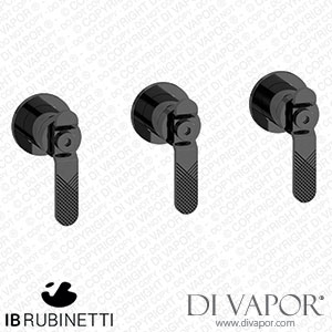 IB Rubinetti B2410CF Bold Three Holes Wall Mounted Shower with Two Ways Diverter Spare Parts