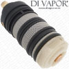 Thermostatic Cartridge for Black Thermostatic Shower Tower Panel Provo