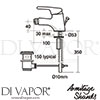 Armitage Shanks B4448AA Mixer Spare Diagram