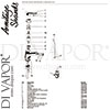 Armitage Shanks B4448AA Mixer Spare Tech Diagram