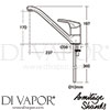 Armitage Shanks B4449AA GEN1 Mixer Spare Diagram