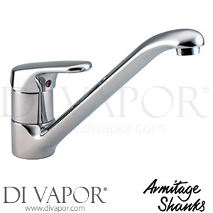 Armitage Shanks Sandringham S/L Single Lever 1 Taphole Sink Mixer Kitchen Tap Spare Parts B4449AA GEN1