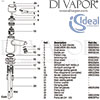 Ideal Standard Cone Single Lever 1 Taphole Bath Spares