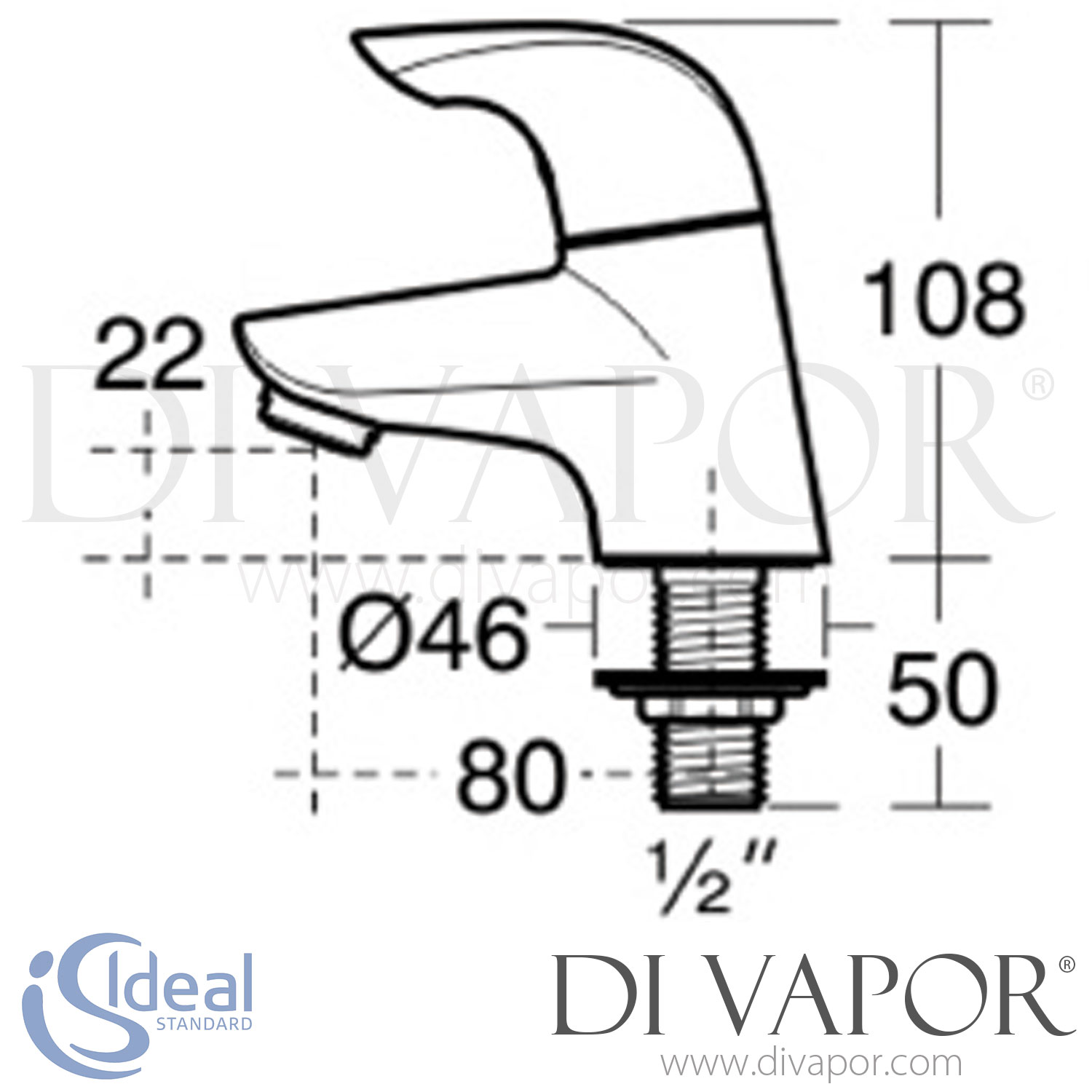 Ideal Standard B7884AA Ceraplan SL Pair Basin Pillar Taps Spare Parts