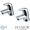 Ideal Standard Ceraplan SL Pair Bath Taps Spare Parts