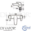 Ideal Standard B7891AA Spare Diagram