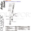 Armitage Shanks B8263AA Mixer Spare Tech Diagram