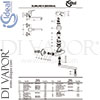 Ideal Standard B8599AA Mixer Spare Tech Diagram