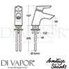 Armitage Shanks B9138AA Spare Diagram