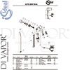 Ideal B9673AA Mixer Spare Tech Diagram