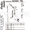 Armitage Shanks B9868AA GEN1 Mixer Spare Tech Diagram