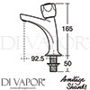 Armitage Shanks B9872AA GEN1 Spare Diagram