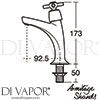 Armitage Shanks B9879AA Spare Diagram