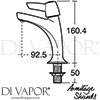 Armitage Shanks B9885AA Spare Diagram