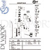 Ideal Standard B9915AA Mixer Spare Tech Diagram