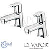 Ideal Standard Concept Blue Bath Pillar Taps Spare Parts