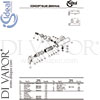 Ideal Standard B9991AA GEN1 Mixer Spare Tech Diagram