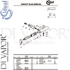 Ideal Standard B9991AA Mixer Spare Tech Diagram