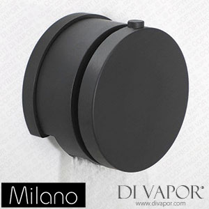 Milano BATHFILLBL Nero Modern Bath Filler Black Spare Parts