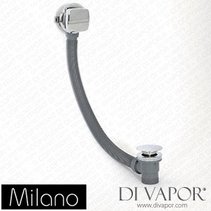 Milano BATHFILLK Arvo Modern Bath Filler Chrome Spare Parts