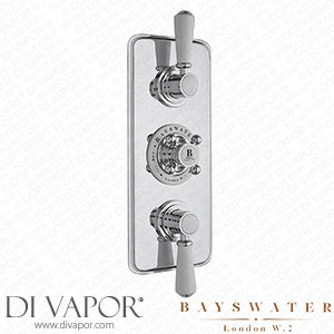 Bayswater White Triple Concealed Thermostatic Shower Valve with Diverter - BAYS105 Spare Parts