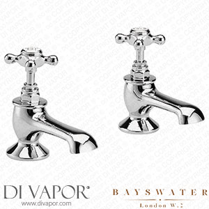 Bayswater White Crosshead Traditional Bath Tap - BAYT102 Spare Parts