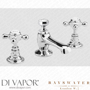 Bayswater BAYT107 3 Tap Hole Deck Basin Mixer - Crosshead Spare Parts