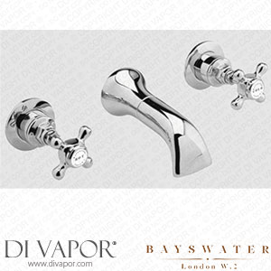 Bayswater BAYT112 3-Hole Wall Mounted Basin Mixer - Crosshead Spare Parts