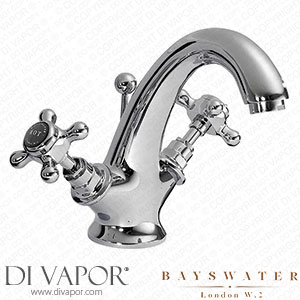 Bayswater Black Crosshead Mono Basin Mixer + Pop-Up Waste - BAYT145 Spare Parts