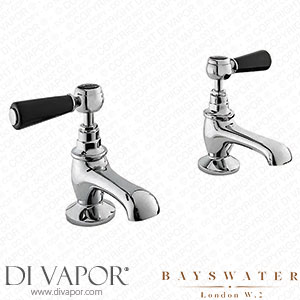 Bayswater Black Lever Traditional Basin Tap - BAYT441 Spare Parts