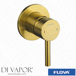 Flova BB-LVSHVOS Levo Single Outlet Manual Valve - Brushed Brass Spare Parts