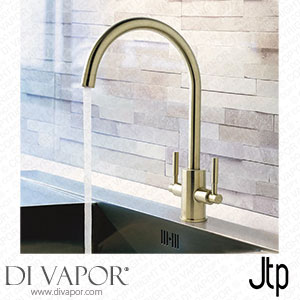 JTP Newbury Brushed Brass Dual Lever Kitchen Sink Mixer - BBRN182 Spare Parts