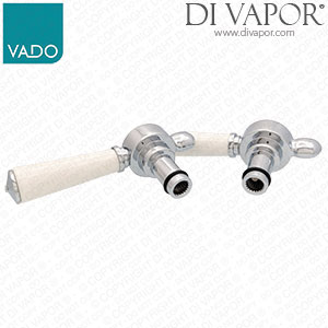 Vado BC-AXB-2-CP Axbridge Lever Handles for Basin Mixer