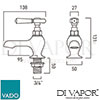 VADO BC-AXB-236-BN Spare Parts Diagram