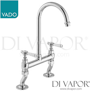 VADO BC-AXB-253-CP Axbridge Lever Handle Bridge Kitchen Mixer in Chrome Spare Parts