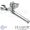 Ideal Standard CeraPlus 2 Exposed Basin Mixer Tap Spare Parts