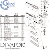 Ideal Standard CeraPlus 2 Exposed Basin Mixer Tap Spares