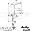 Armitage Shanks BC121AA Mixer Spare Diagram