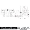 Hudson Reed Topaz Bath Tap Filler Dimensions