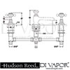 Hudson Reed Topaz Basin Mixer Tap With Pop-Up Waste Dimension