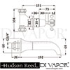 Hudson Reed BC309DX Parts Spare Parts Diagram