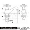 Hudson Reed BD302 Spare Parts Diagram